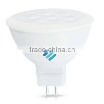 New Design Led Lighting Bulb GU5 GU5.3 MR16 Base Type Spot Light DC12V Spotlight 7.5W 36 Degree CE RoHS Plastic Coated Aluminium