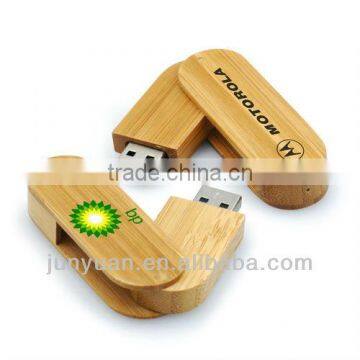 512mb promotion wood swivel USB pendrive