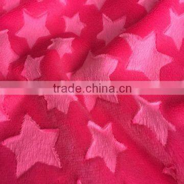 China Professional Minky Producer 14 Colors Cuddle Soft Star Minky Material photo-2