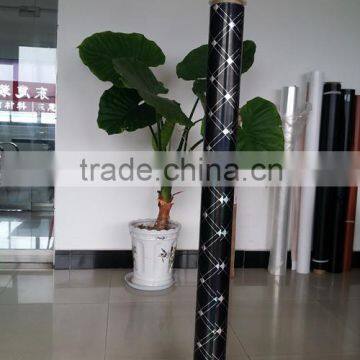 Hot Style Kitchen Cabinet Metallic Grain PVC Foil