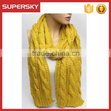 A-52 infinity cable knitting chunky scarf cable scarf knitting pattern cable knit long scarf