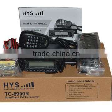 HYS TC-8900R 27/50/144/430Mhz HF/VHF/UHF Quad Band Amateur Radio Transceiver