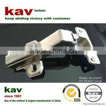 kitchen accesories 45 degree self closeing door hinge