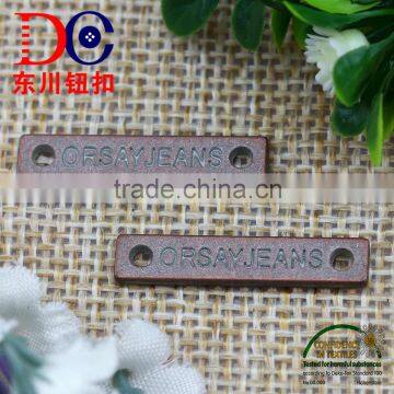 Garment Accessories Custom Metal Logo Plate for Handbags, Jeans,Bag and Overcoat photo-4