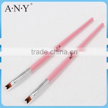 ANY Cheap Nail Art French Nail Style Wood Handle French Manicure Nail Brush for UV Gel Art                        
                                                Quality Choice