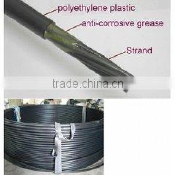 high tensile steel strand wire, 12.7mm Prestressed Concrete Steel Strand, PC Steel Strand Wire