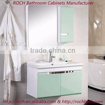 ROCH 8016 Chinese Economical PVC Vanity Cabinet Bathroom Furniture