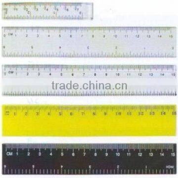 Plastic ruler