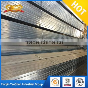 50*100 PRE GALVANIZED STEEL TUBE FROM TIANJIN