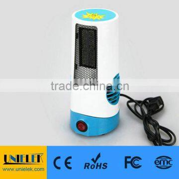 UNI-851 Mini Heater 110V Electric Fan Heater 300W Low Power Energy Saving photo-2