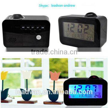 Blue Led Light Alarm Clock Projector Clock Alarm Projector Clock