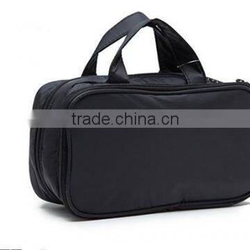 black fahion makeup bags china suppliers high quality elegant travel comestic bags wholesale