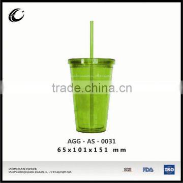 Color Changing hight quality plastic double wall freezer beer mug