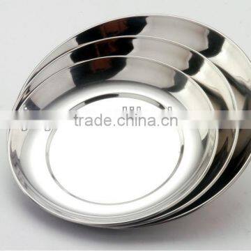 Stainless Steel Round Tray