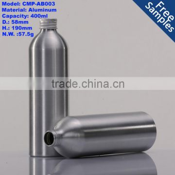 300ml aluminum bottle for essential oil, wholesale 400ml metal aluminum bottle