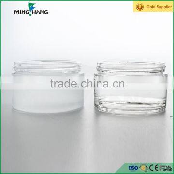 200g Big Capacity Cream Glass Jar,frosted Glass Cream Container photo-4
