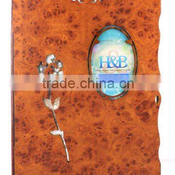 wedding wooden album