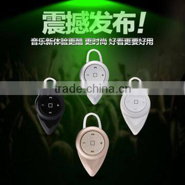 portable mini wireless hidden invisible bluetooth earphone for smartphone