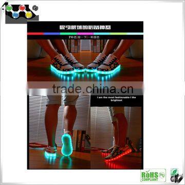 2016 Hottest Colorful Running Sport Shoes Women And Man LED Light Shoes Lover LED Light Up Shoes photo-2