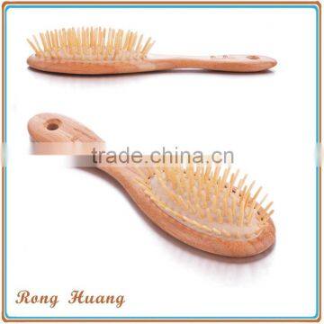 Popular wooden hair brush in hairbrush