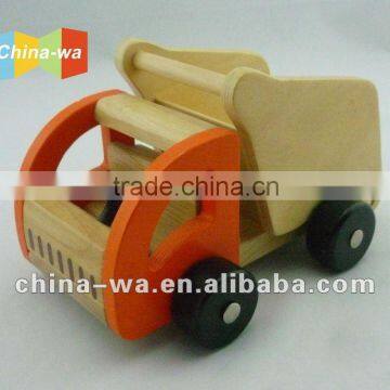 wooden machine car toy for children pretend play