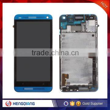 Wholesale Price Replacement LCD Screen for HTC M7 ,Lowest Price LCD Digitizer Assembly for HTC M7