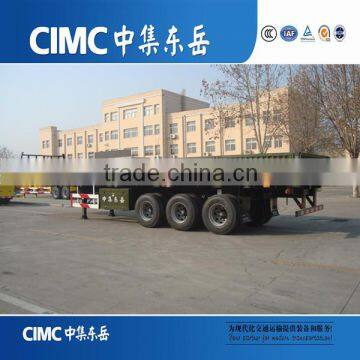 Sidewall Detachable Tri - axle Cargo Semi Trailer for sale