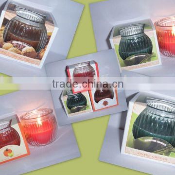 Jar soy wax candle