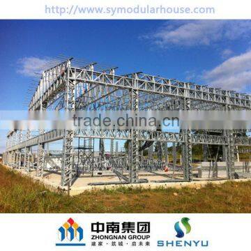 Steel frame factory