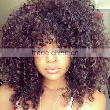 Girl Curly Hair Wig , Afro Synthetic Hair Wig , Afro Kinky Hair