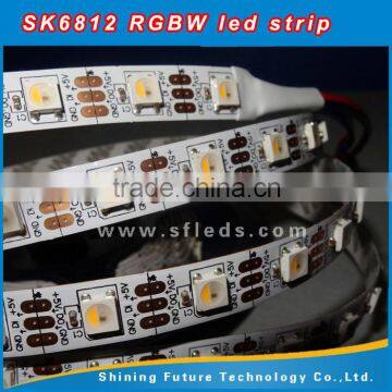 addressable RGBW 144 led 5v led strip sk6812 ws2812b