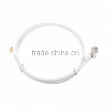 1 Meter 50-5D White Color Coaxial Cable With 1 N-male and 1 SMA Connector photo-2