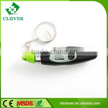 Pen shape digital wireless tire pressure gauge with keyring