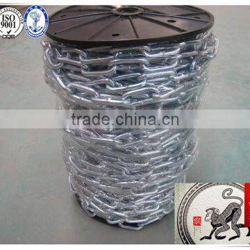 NEW Electro Galvanized DIN763 Long Link Chain photo-3