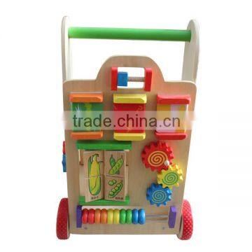Lovely Wooden Baby Walker