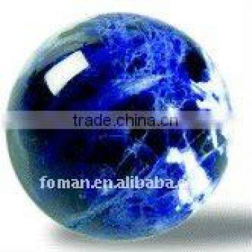 50mm round sodalite semi precious stone globe