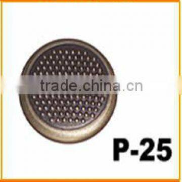 Press Snap Fastener Cap Embossed P-25