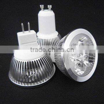 GU10-4X1W G5.3/E12/E14/E sharp led spotlight gu10 led 4w