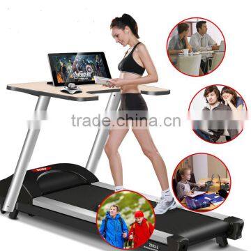 Office Walking treadmill with desk speed up to 8km/h , max.loading 150kgs