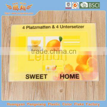 household using promotion Plastic PP Placemat