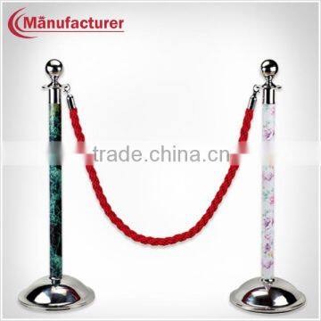 Semicircular Base Design Royal Railing Rope Stand Pole Stanchion