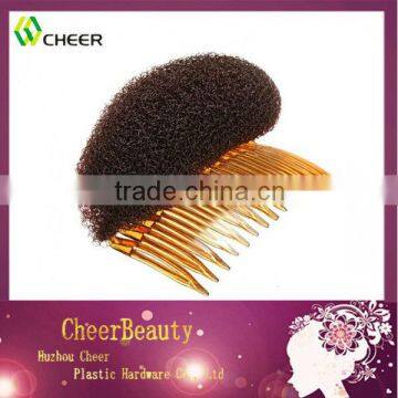 hair donut with comb bump comb