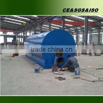 Green Project 10 Tons Vacumm Plastic Oil Recycling Machine Into Diesel