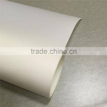 Matte Fully Compatible White PET Backlit Film With Sticker