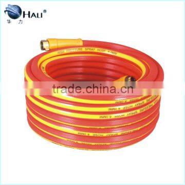 PVC Garden Hose With Metal Fittings 6.5/7.5/8.0/8.5/10/13mm Dia