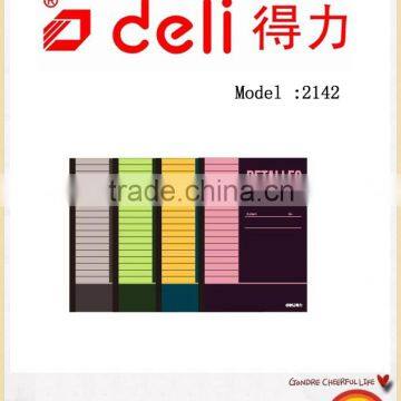 Deli Soft Manuscripts B5 Notebooks Office Stationery