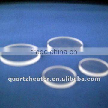 optical material, transparent quartz plate, quartz disc