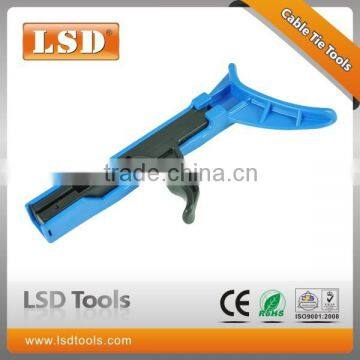 Nylon cable tie gun TG-100 fanstening tool for for fastening 2.4-4.8mm nylon cable and wires quickly cable tie cutter