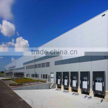 Construction design light steel structure warehouse