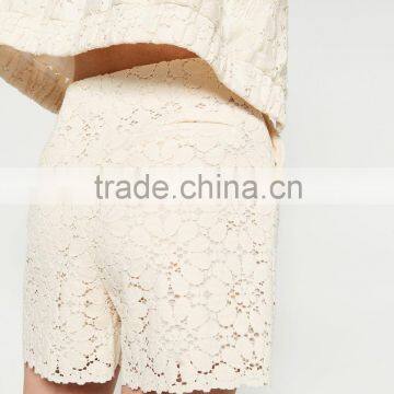 Daijun Oem High Quality Fashion Lace Breathable Summer Pants Women